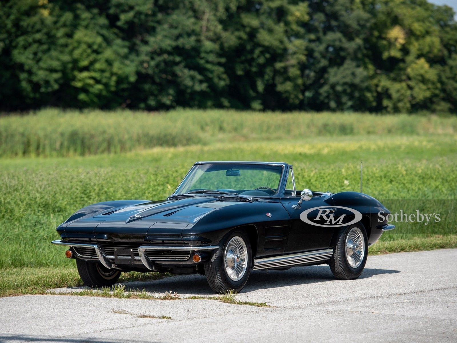 1964 - CHEVROLET CORVETTE CONVERTIBLE TUXEDO BLACK, foto 33
