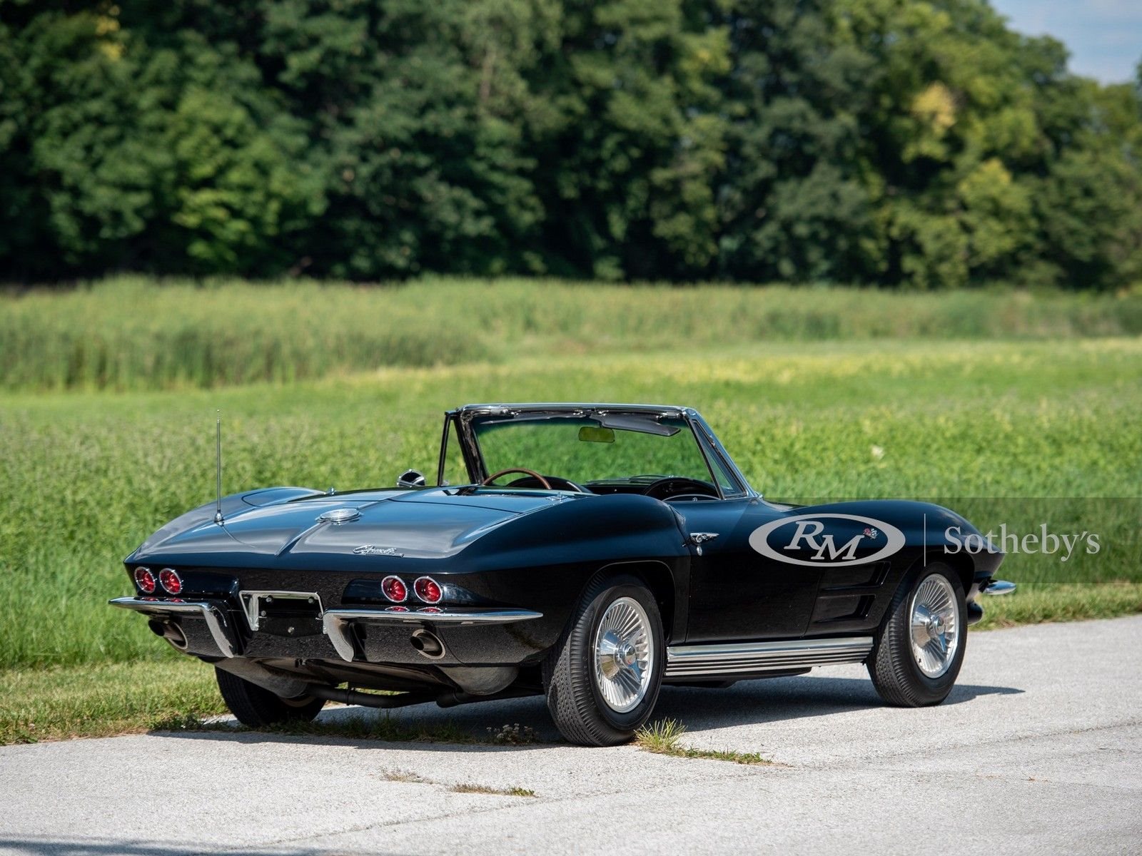 1964 - CHEVROLET CORVETTE CONVERTIBLE TUXEDO BLACK, foto 34