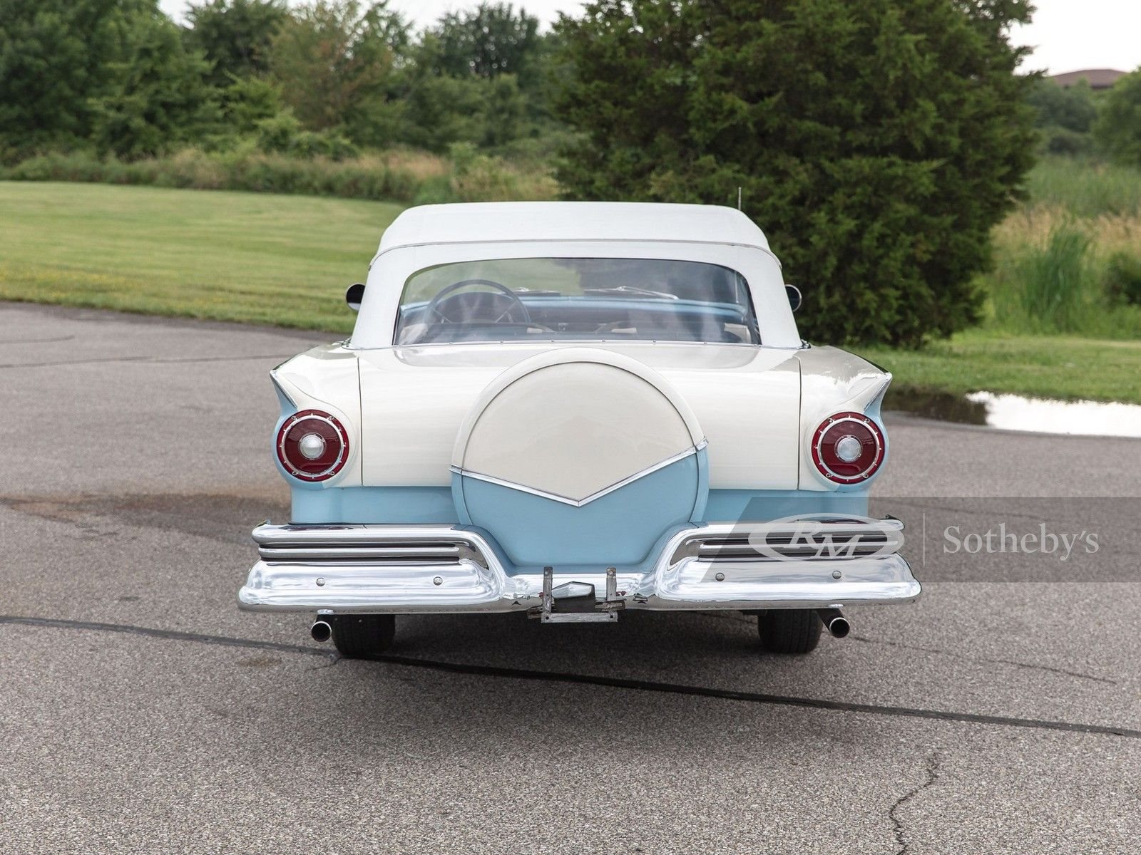 FORD FAIRLANE 500 SUNLINER LIGHT BLUE, foto 5
