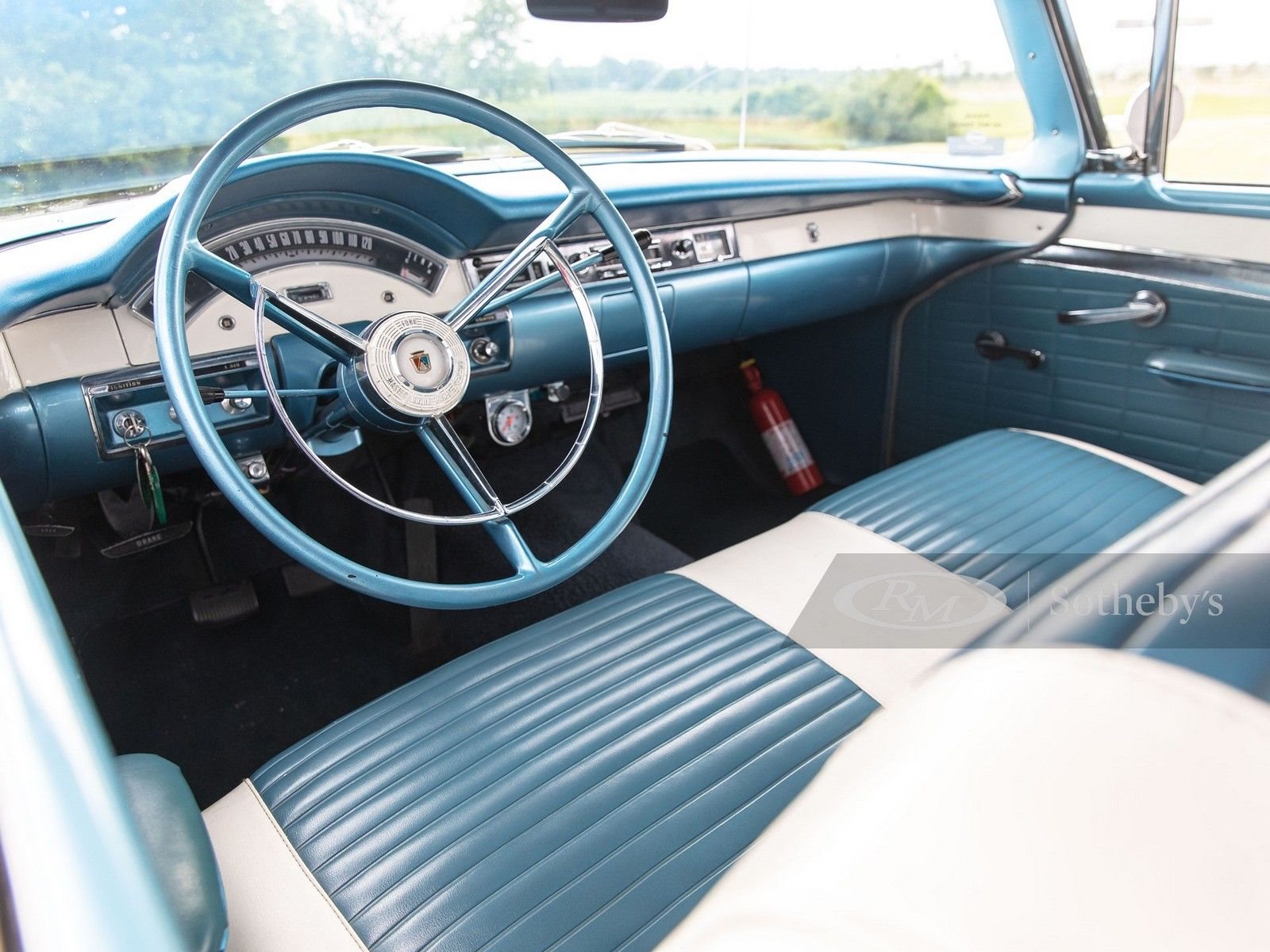 FORD FAIRLANE 500 SUNLINER LIGHT BLUE, foto 9