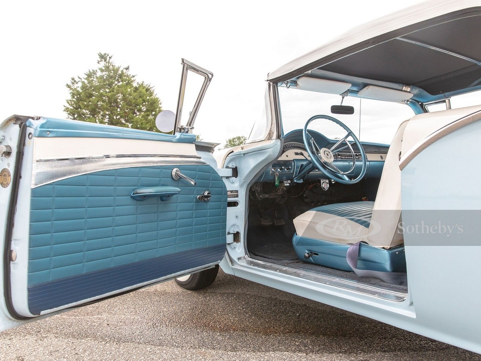 FORD FAIRLANE 500 SUNLINER LIGHT BLUE, foto 19