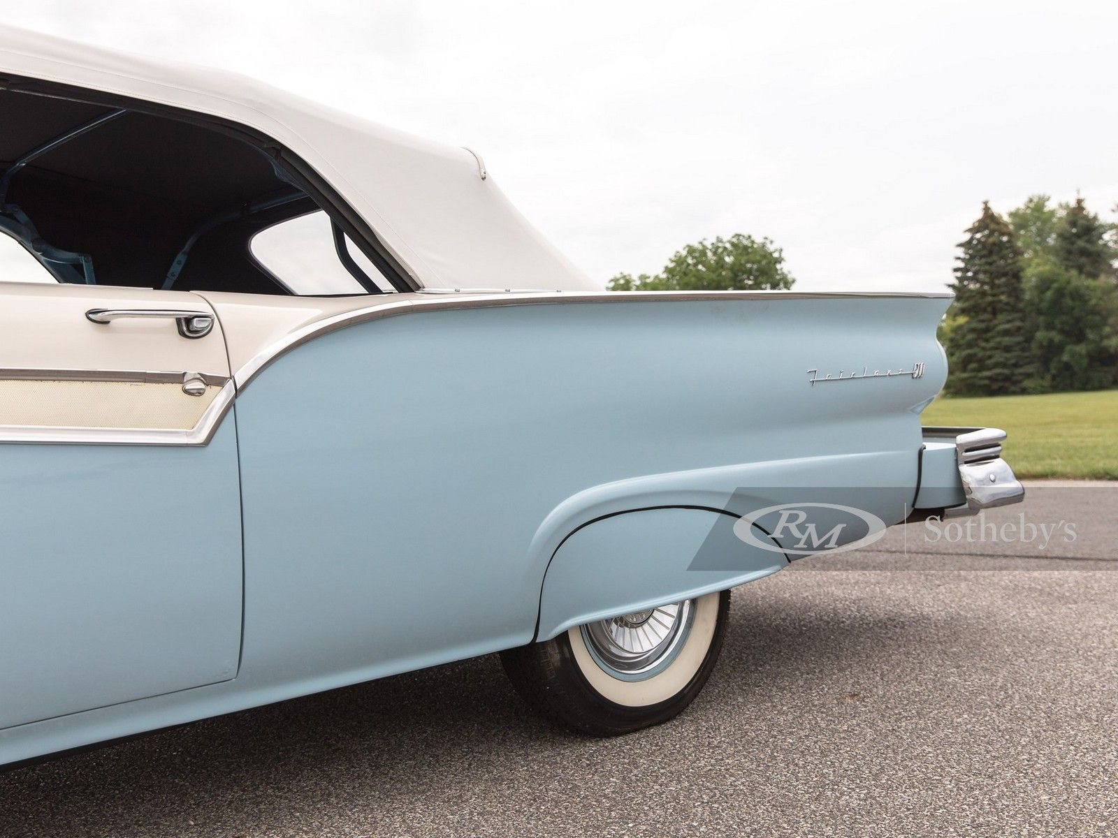 FORD FAIRLANE 500 SUNLINER LIGHT BLUE, foto 37