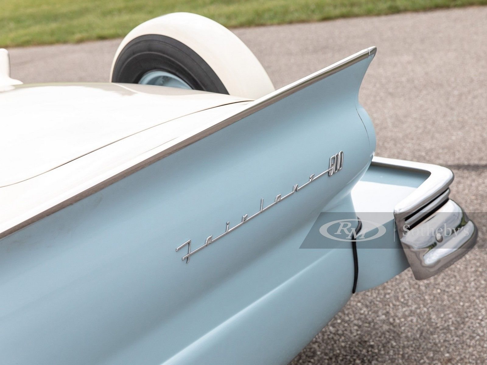 FORD FAIRLANE 500 SUNLINER LIGHT BLUE, foto 38