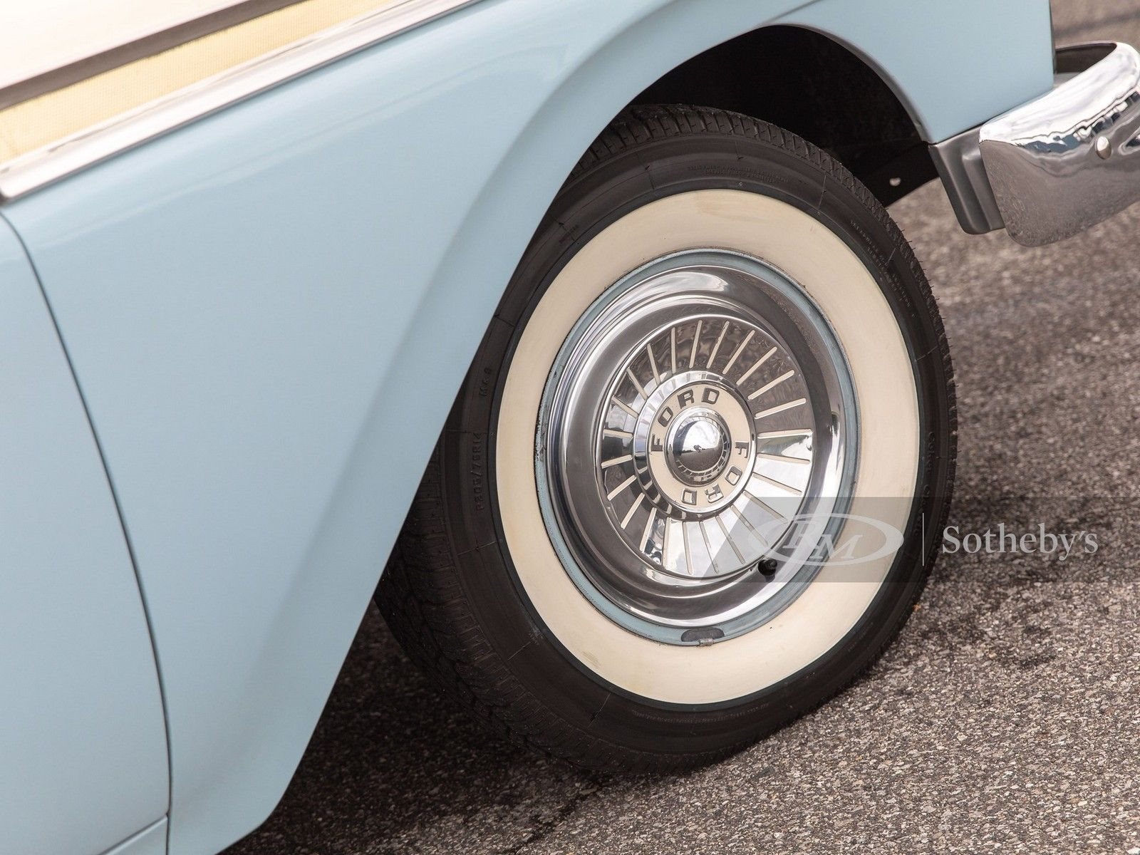 FORD FAIRLANE 500 SUNLINER LIGHT BLUE, foto 42