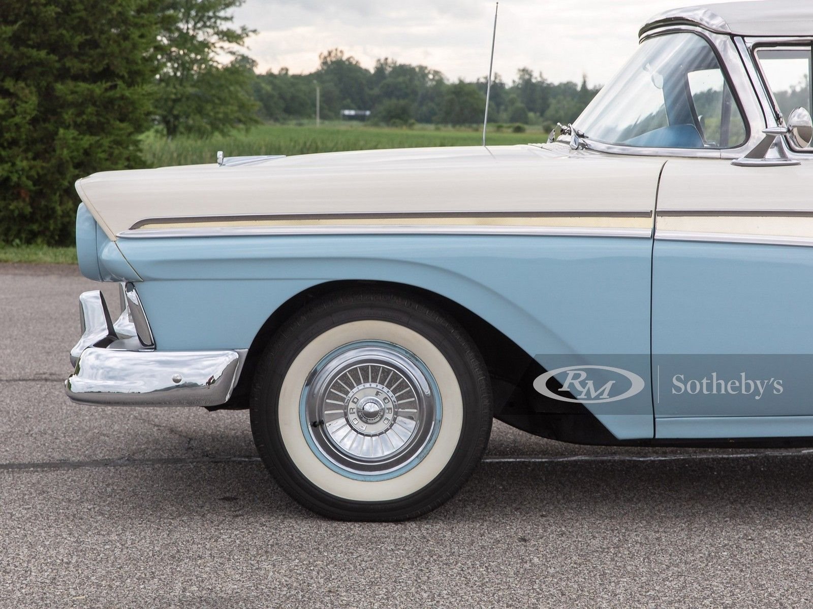 FORD FAIRLANE 500 SUNLINER LIGHT BLUE, foto 46