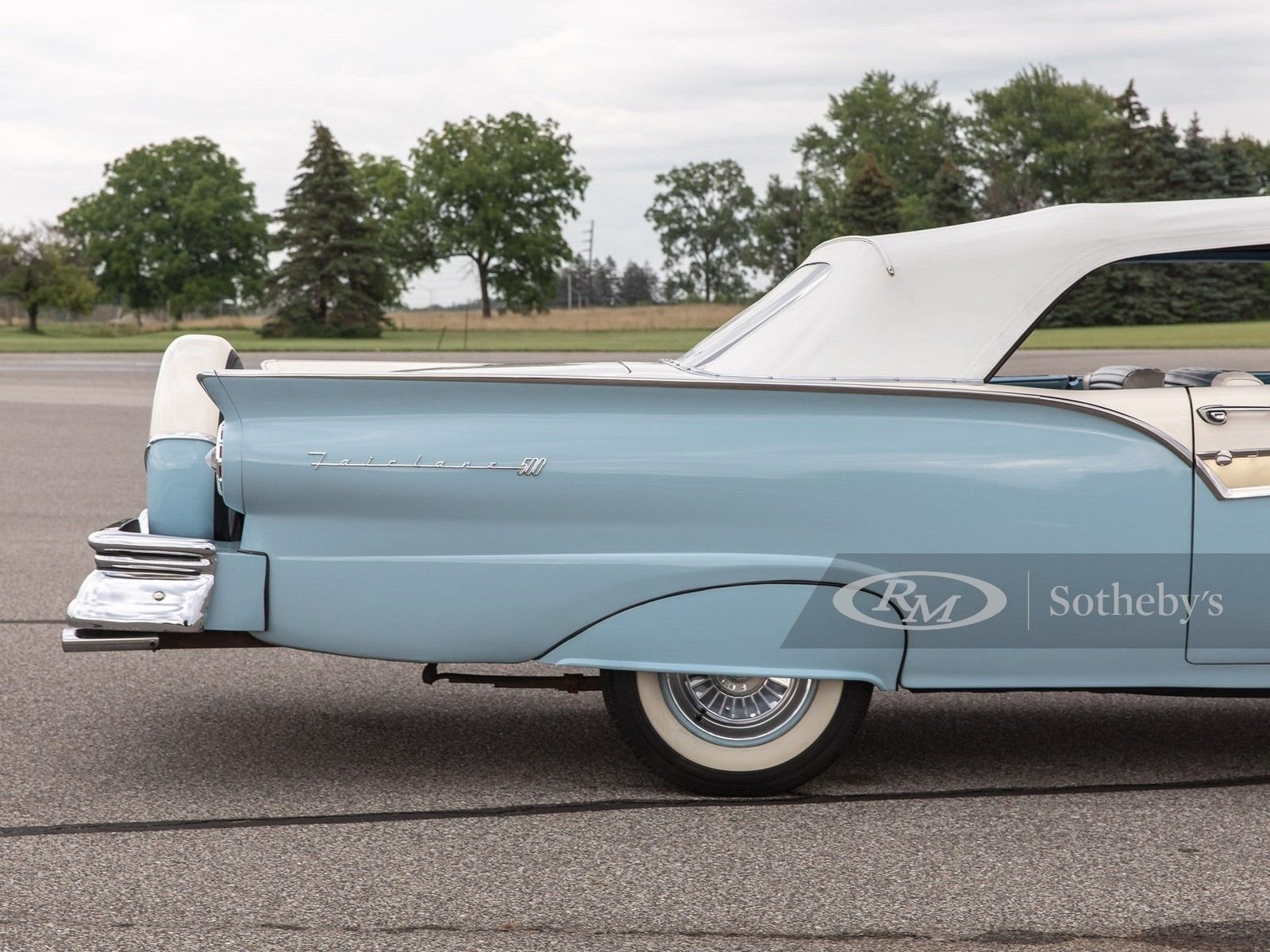 FORD FAIRLANE 500 SUNLINER LIGHT BLUE, foto 47