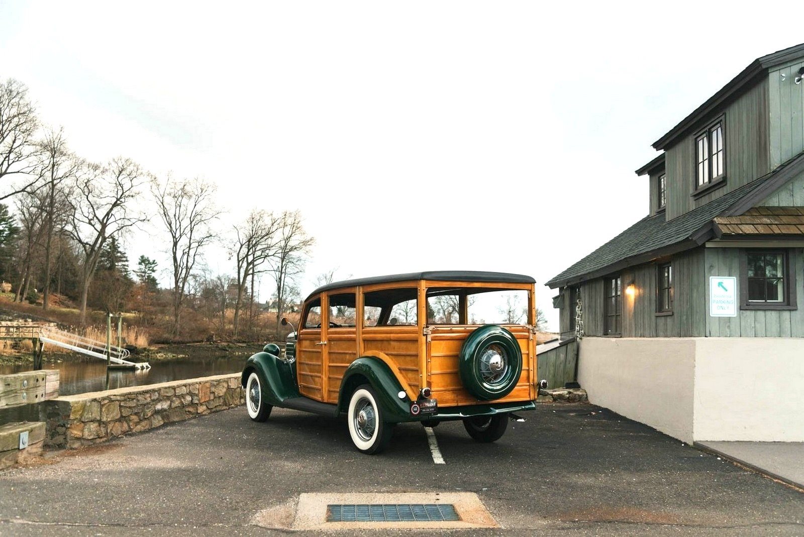 1935 - FORD MODEL 48 WOODY WAGON GREEN, foto 5