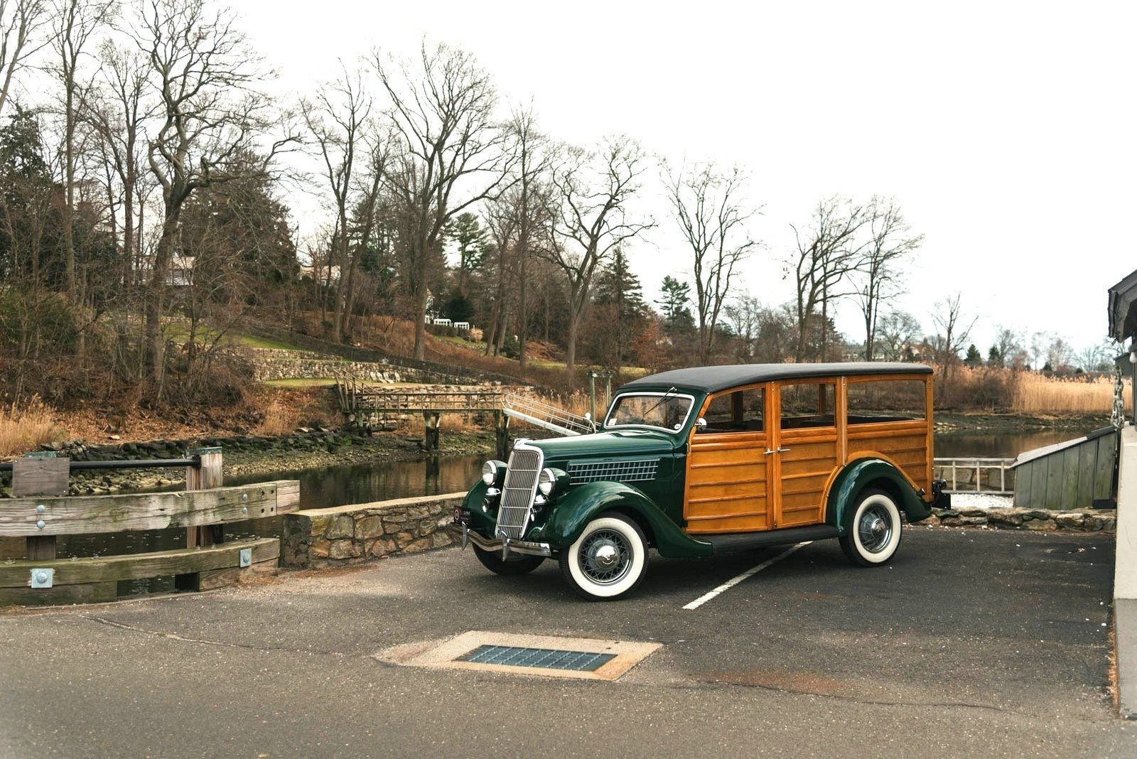 1935 - FORD MODEL 48 WOODY WAGON GREEN, foto 8