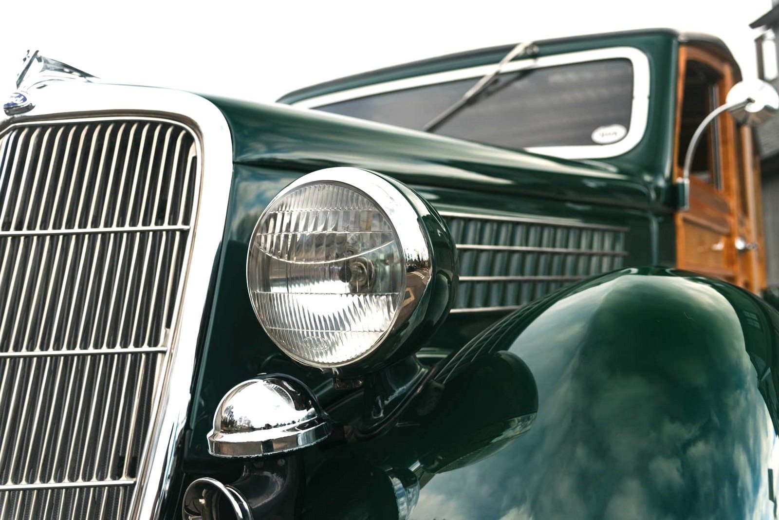 1935 - FORD MODEL 48 WOODY WAGON GREEN, foto 9