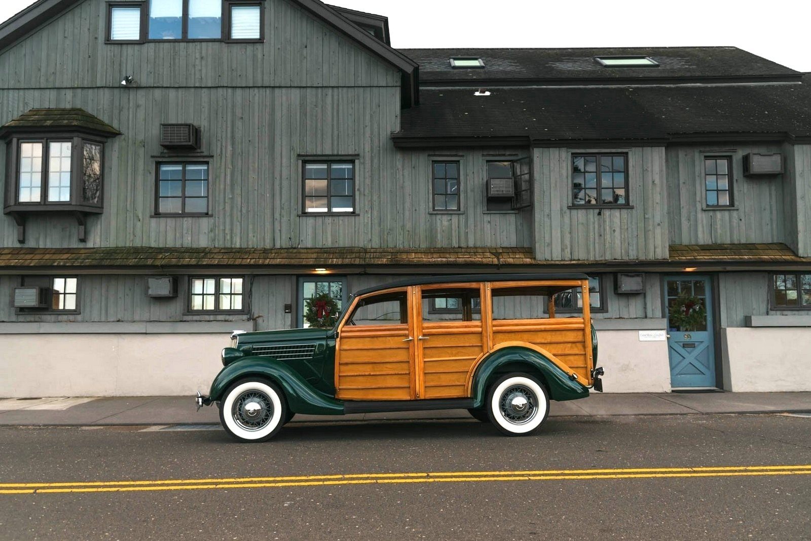 1935 - FORD MODEL 48 WOODY WAGON GREEN, foto 23