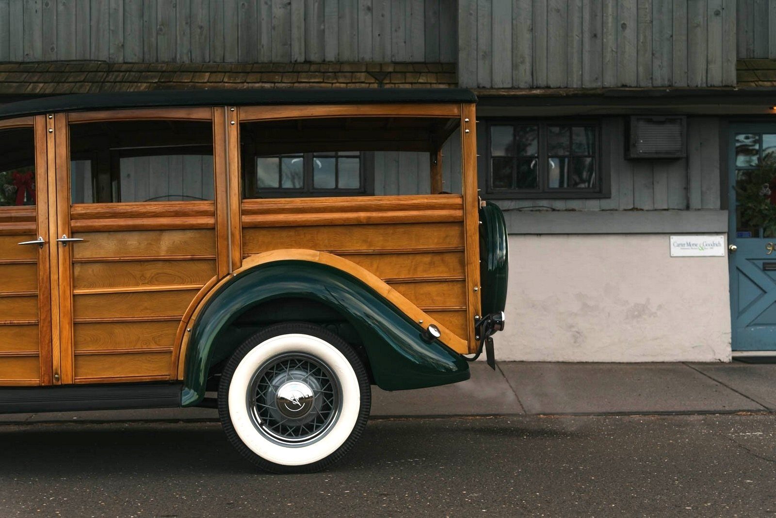 1935 - FORD MODEL 48 WOODY WAGON GREEN, foto 25