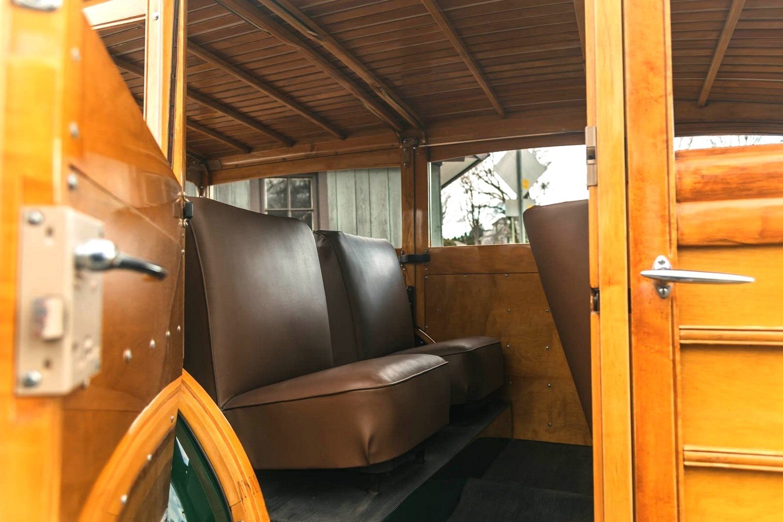 1935 - FORD MODEL 48 WOODY WAGON GREEN, foto 40