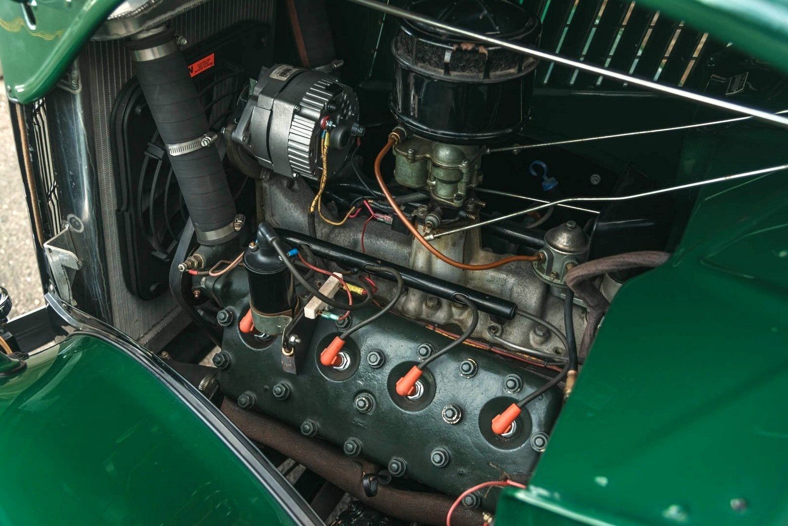 1935 - FORD MODEL 48 WOODY WAGON GREEN, foto 49