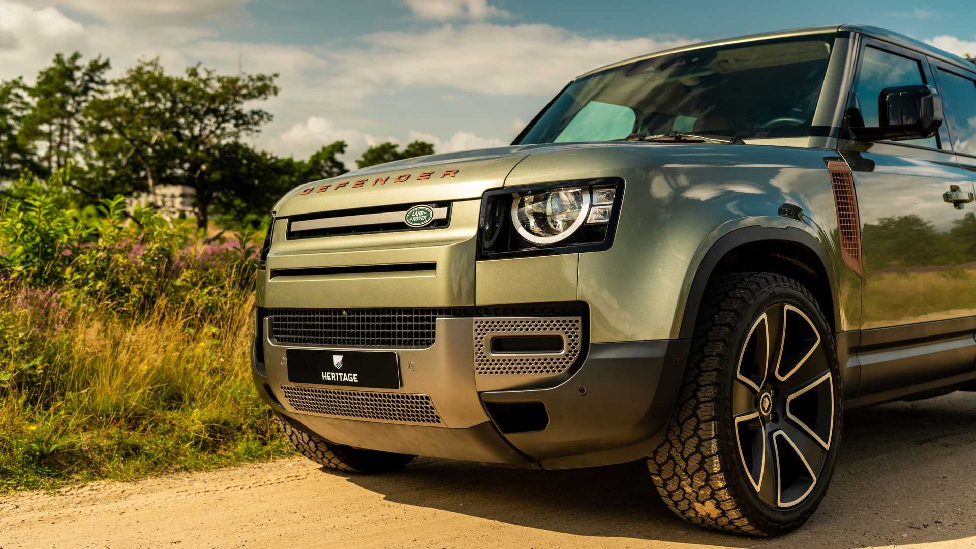 LAND ROVER DEFENDER VALIANCE VERDIGRIS BY HERITAGE CUSTOMS, foto 5