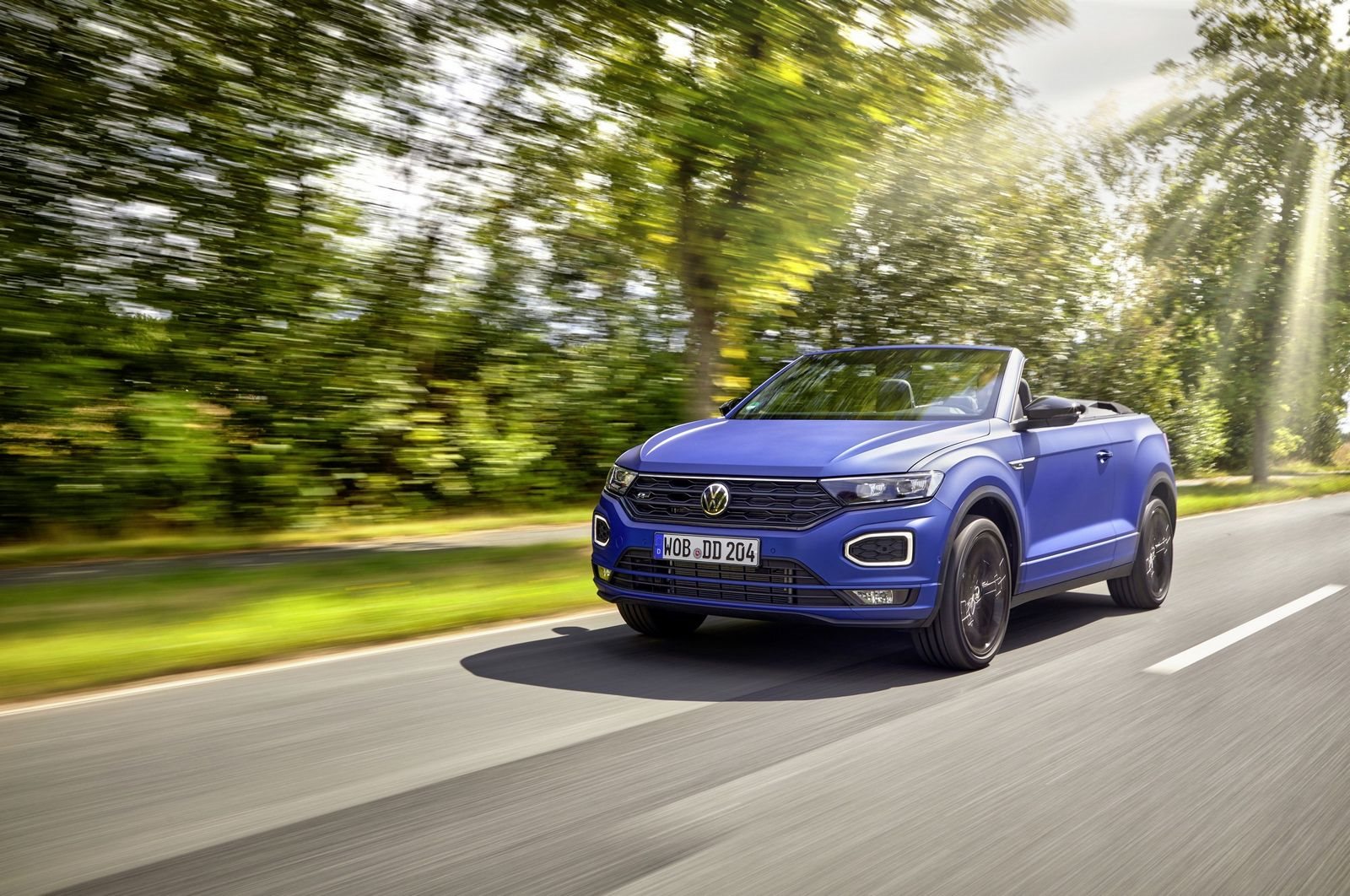 2021 - VOLKSWAGEN T-ROC CABRIO R-LINE EDITION BLUE, foto 2