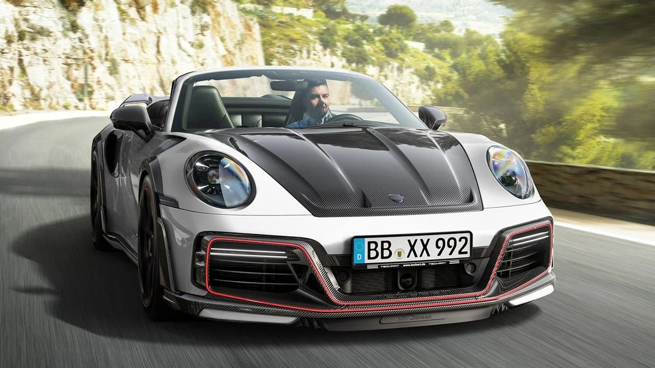 2021 - PORSCHE 911 TURBO TECHART GTSTREET R CABRIO, foto 4