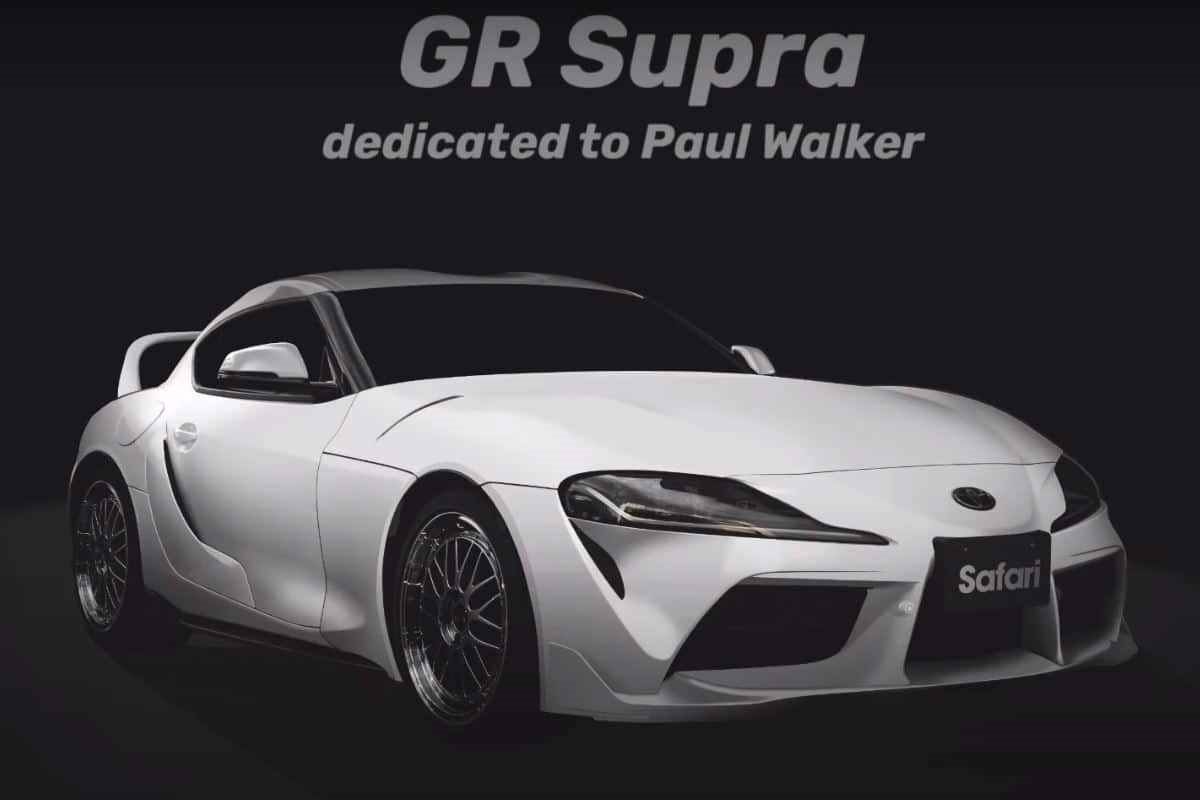 2021 - TOYOTA SUPRA PAUL WALKER TRIBUTE, foto 3