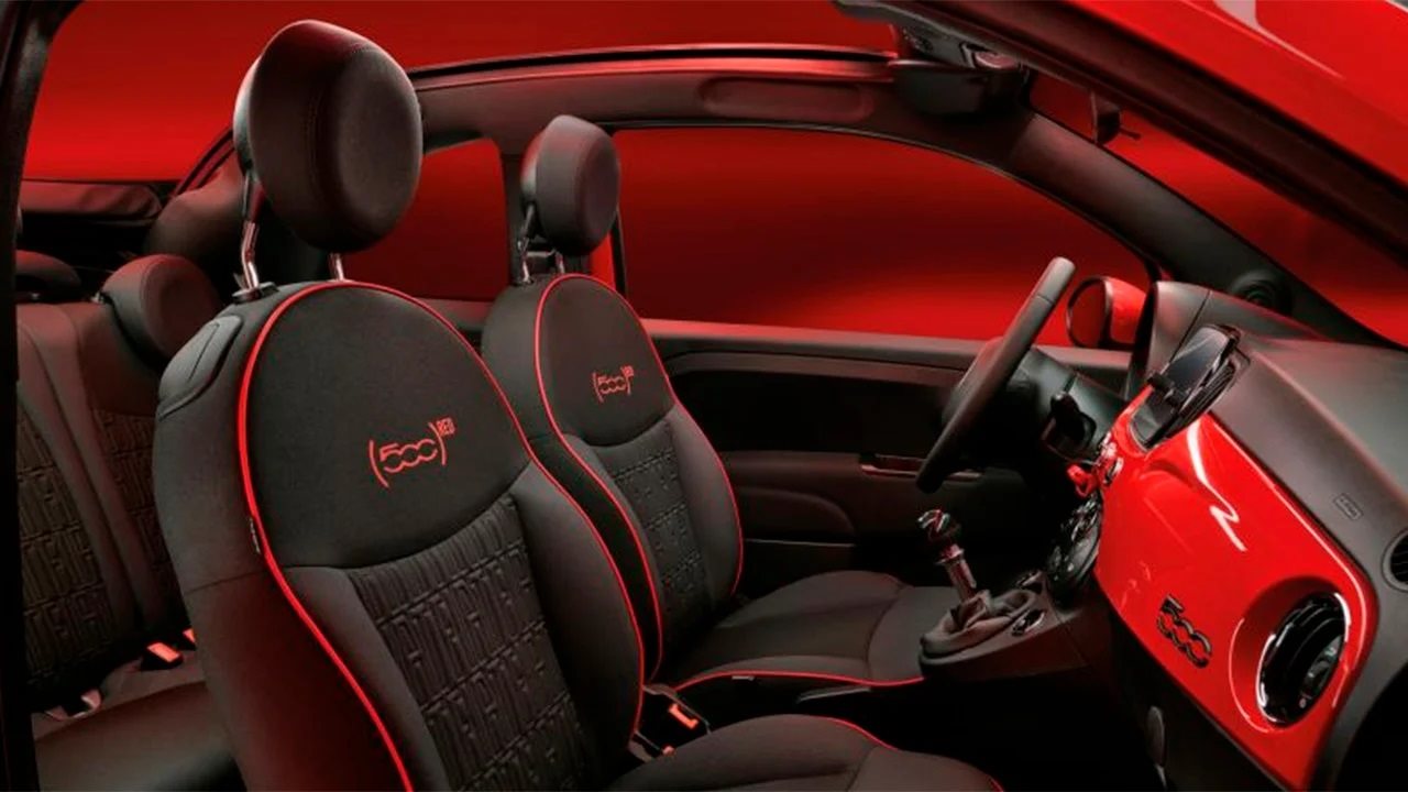FIAT 500 HYBRID RED, foto 4