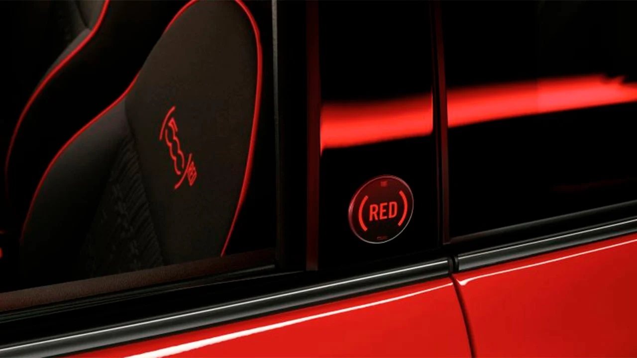 FIAT 500 HYBRID RED, foto 5