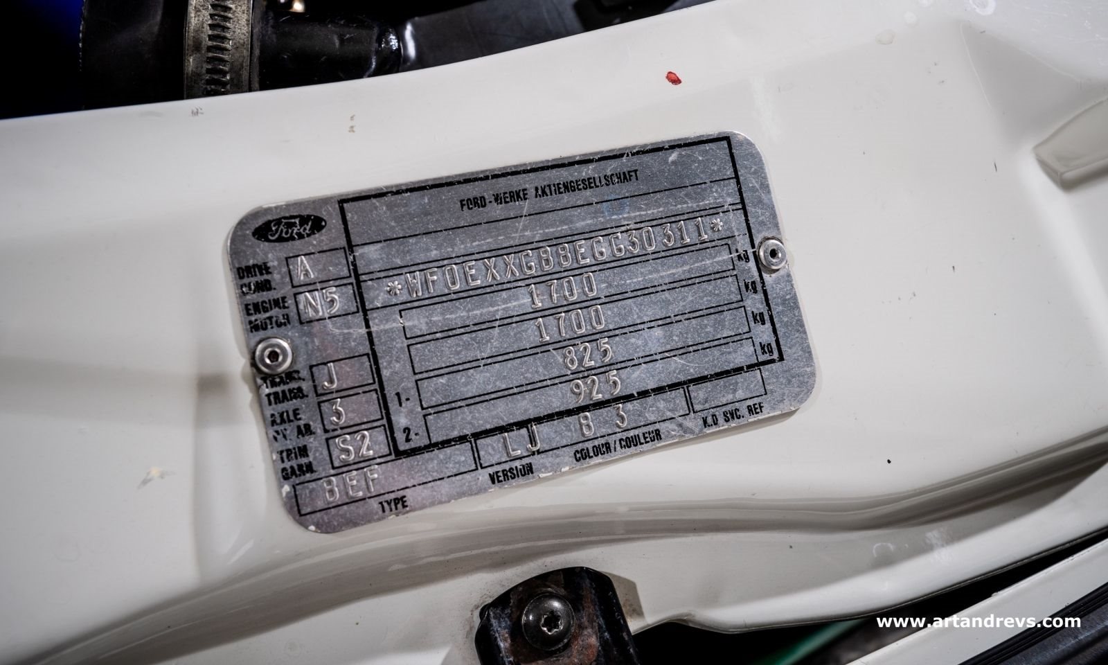 1987 - FORD SIERRA RS COSWORTH GROUP A, foto 34