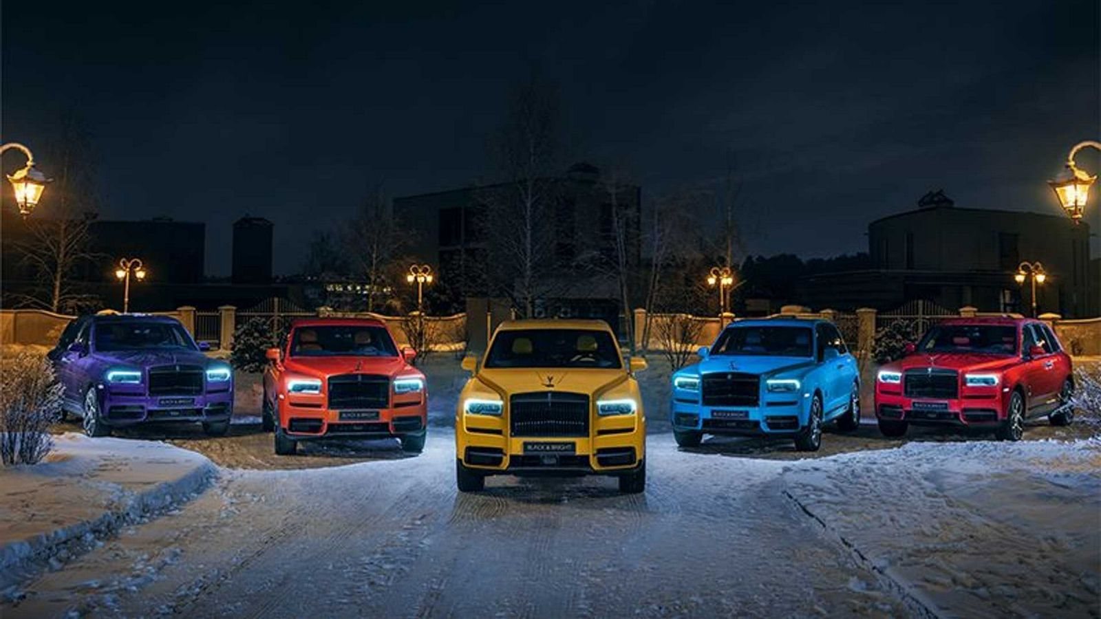 ROLLS-ROYCE CULLINAN BLACK AND BRIGHT COLLECTION, foto 1