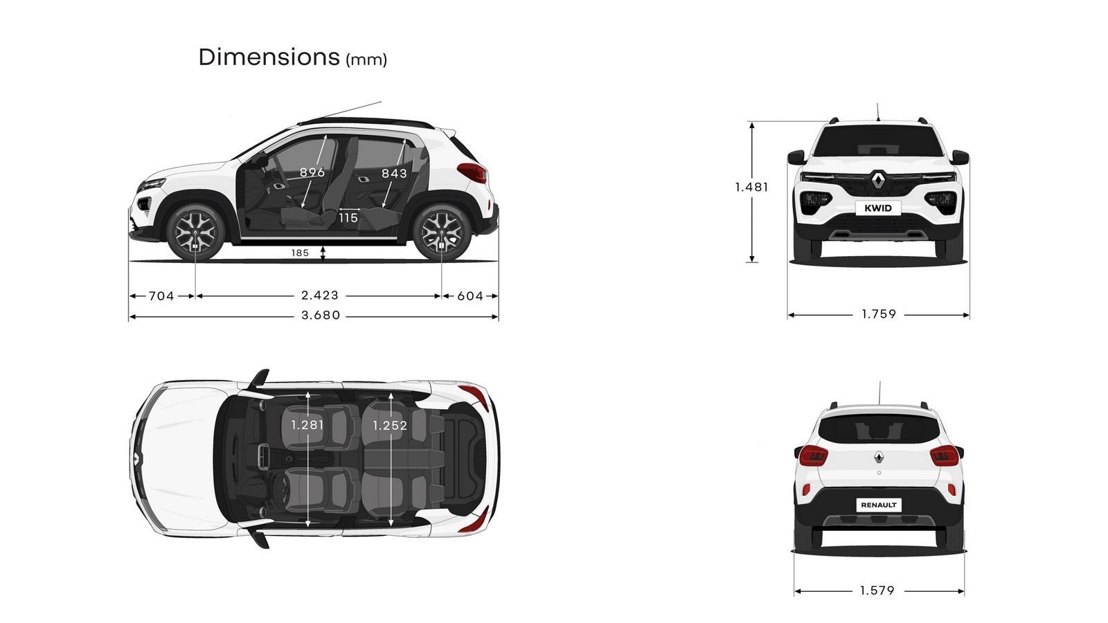 RENAULT KWID BR VERSION, foto 34