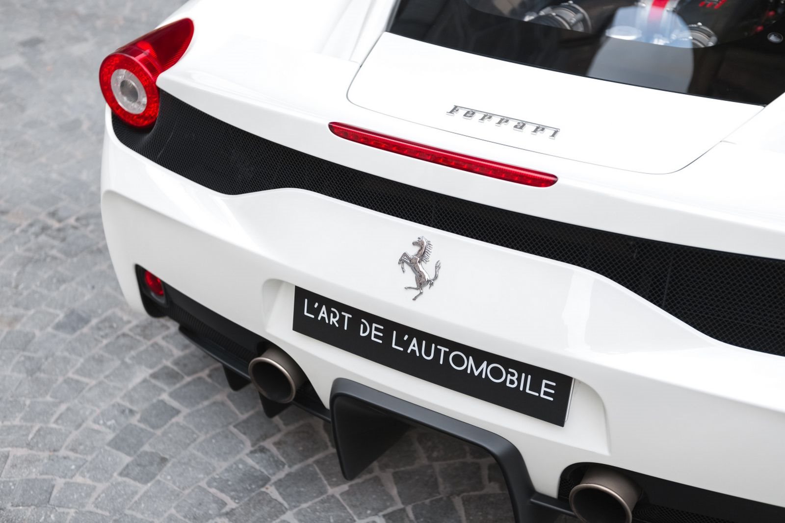 FERRARI F458 SPECIALE BIANCO AVUS, foto 40
