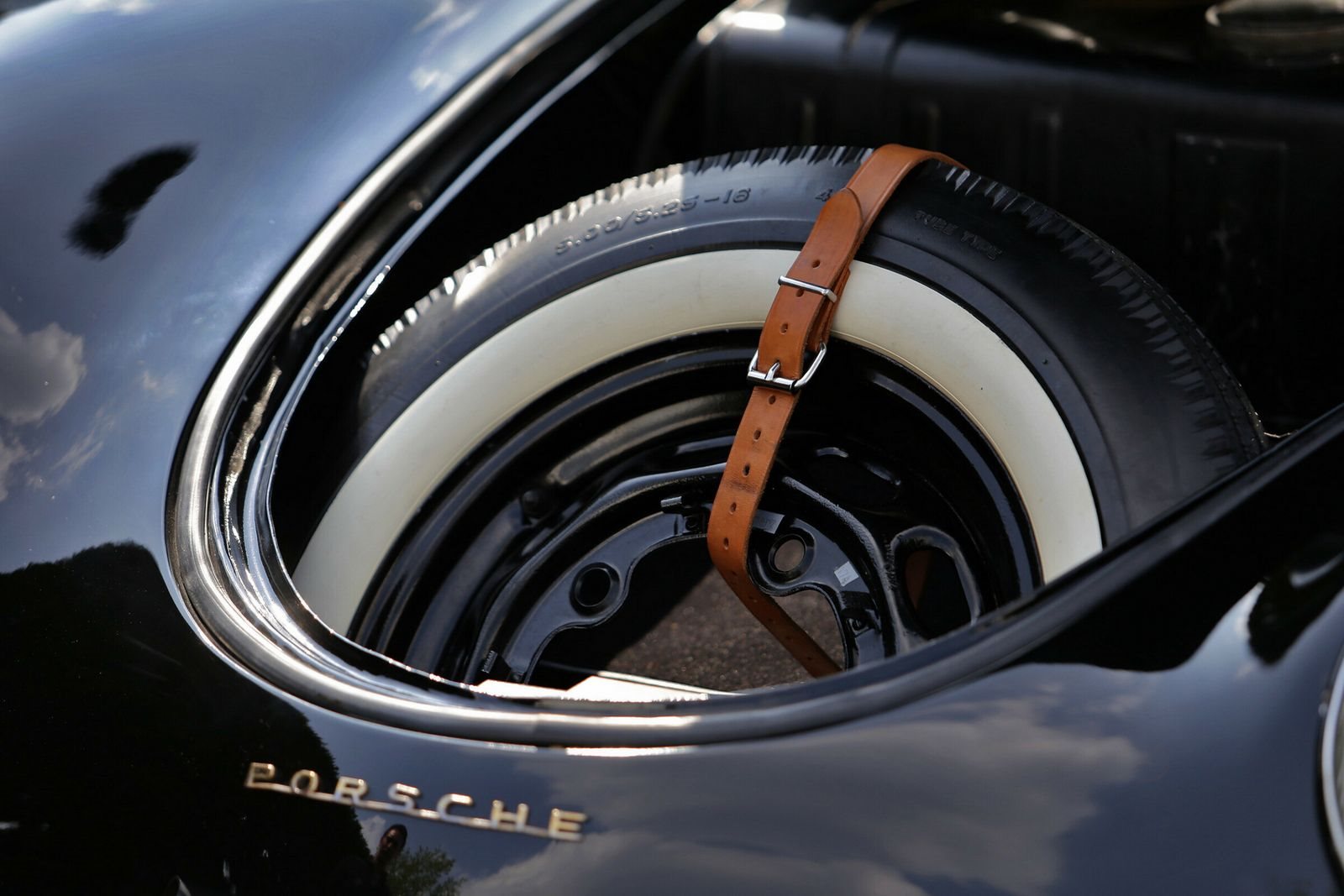 1953 - PORSCHE 356 PRE-A ‘KNICKSCHEIBE’ 1500 CABRIOLET BLACK, foto 8
