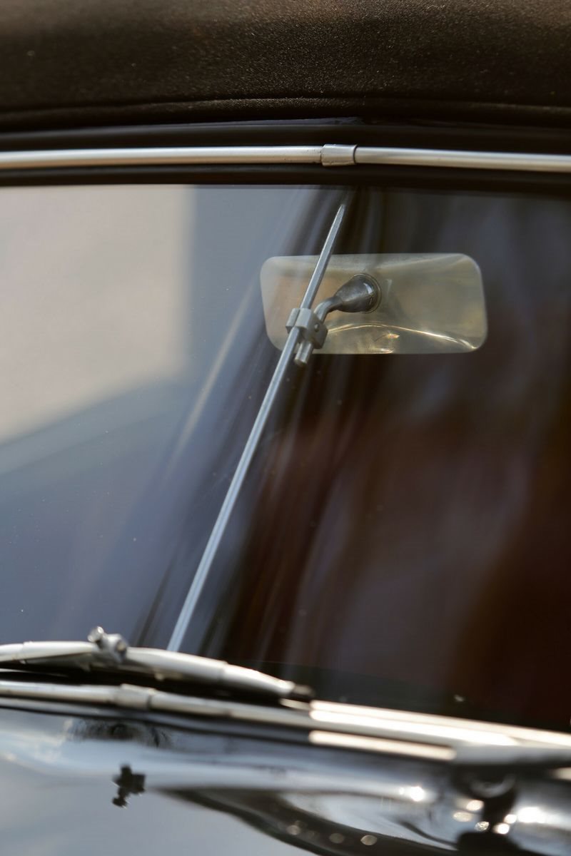1953 - PORSCHE 356 PRE-A ‘KNICKSCHEIBE’ 1500 CABRIOLET BLACK, foto 12