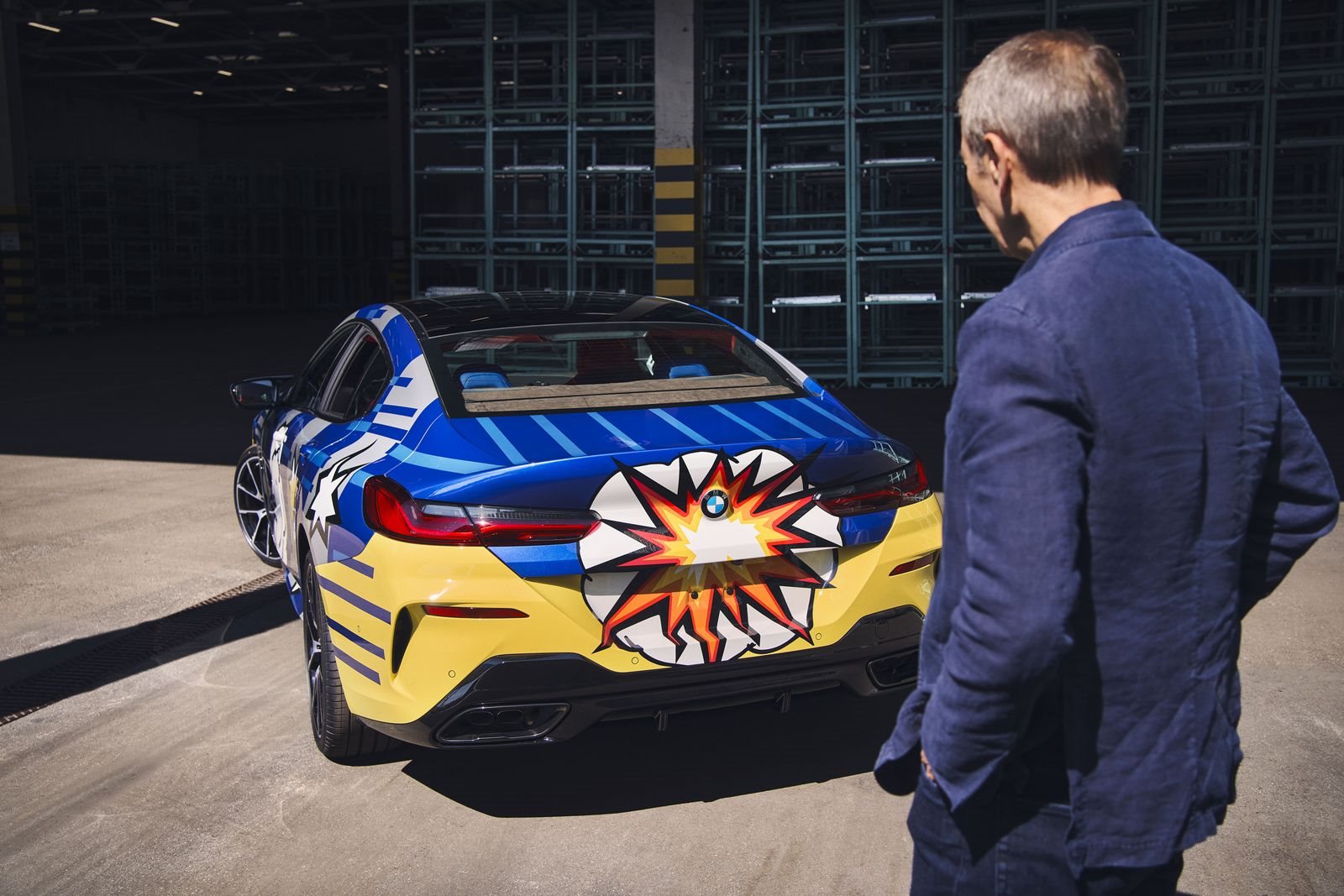 BMW M850i xDRIVE GRAN COUPE JEFF KOONS, foto 4