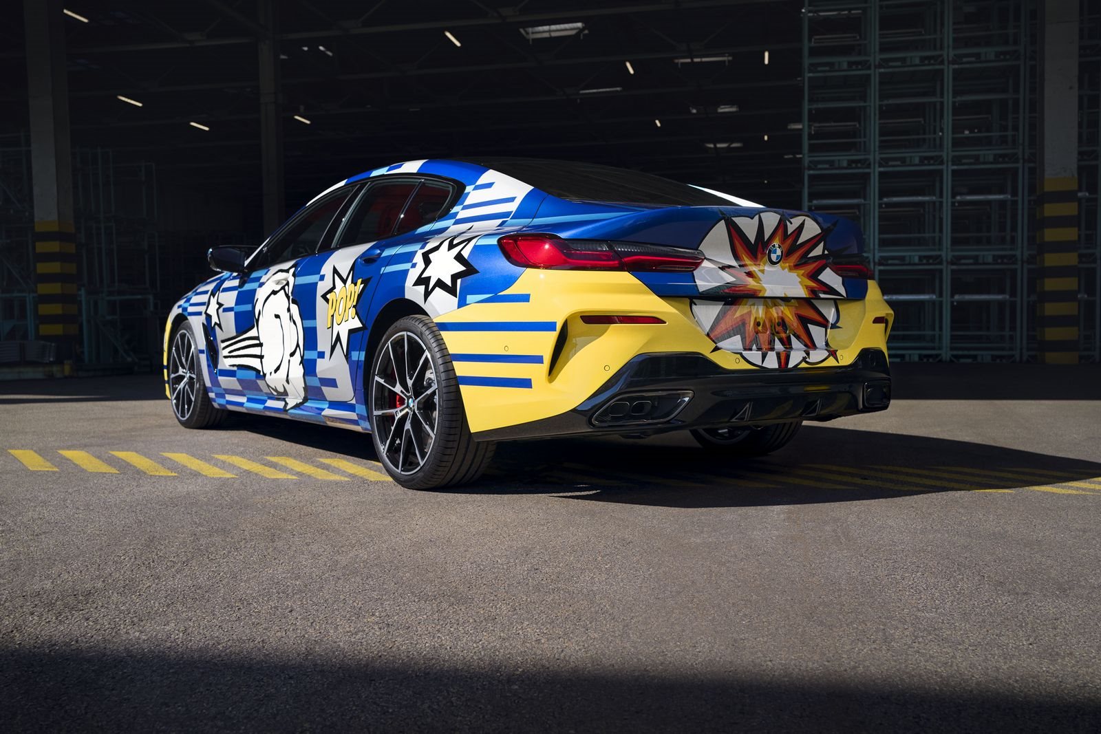 BMW M850i xDRIVE GRAN COUPE JEFF KOONS, foto 8