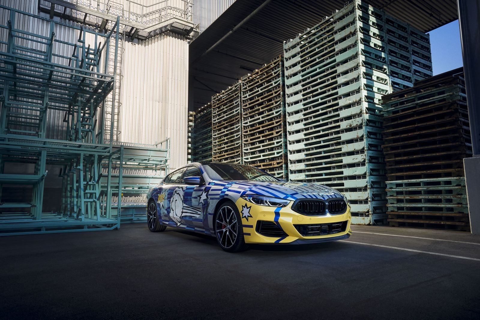 BMW M850i xDRIVE GRAN COUPE JEFF KOONS, foto 9