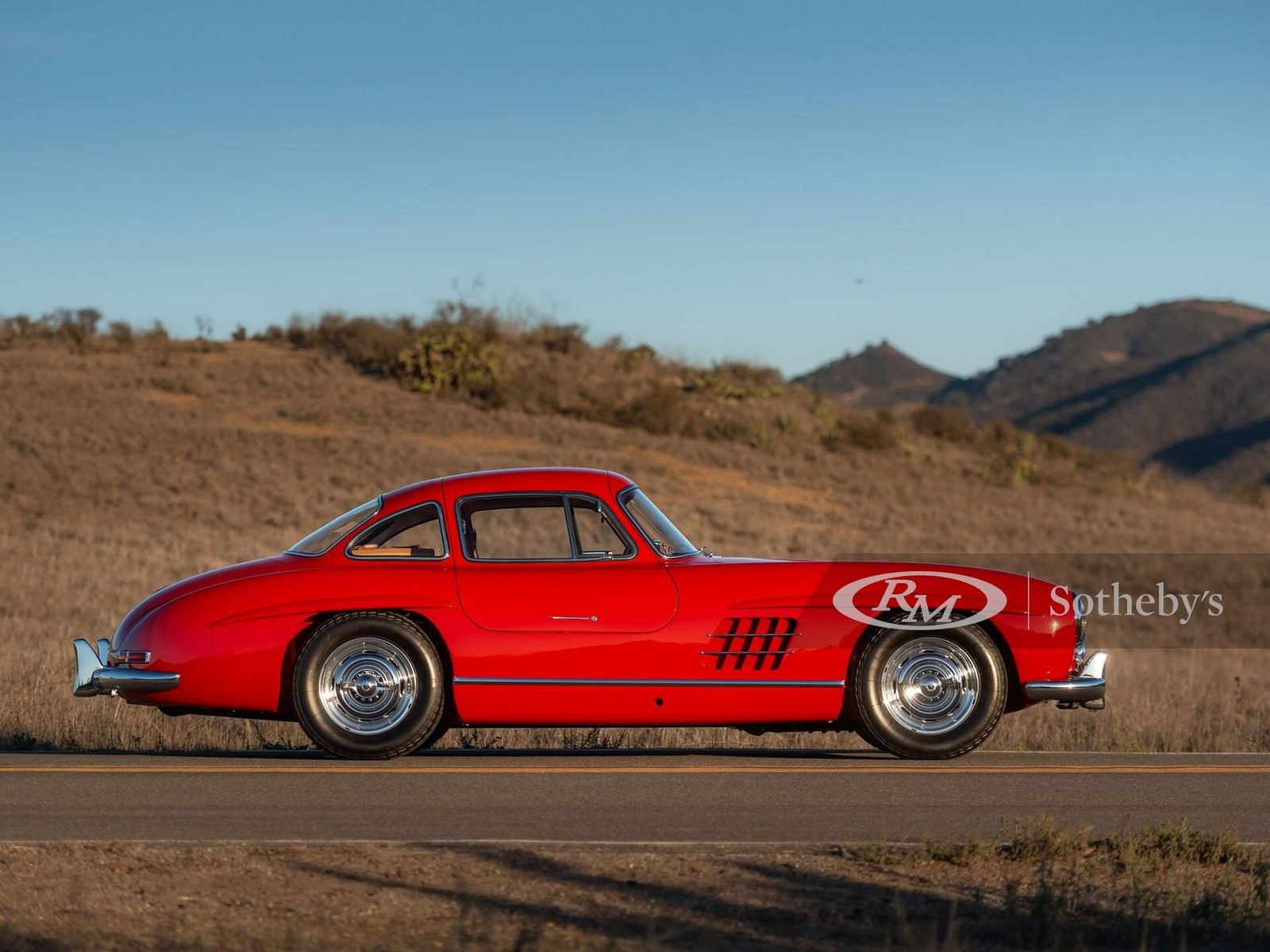 1955 - MERCEDES-BENZ 300 SL GULLWING FIRE ENGINE RED, foto 3