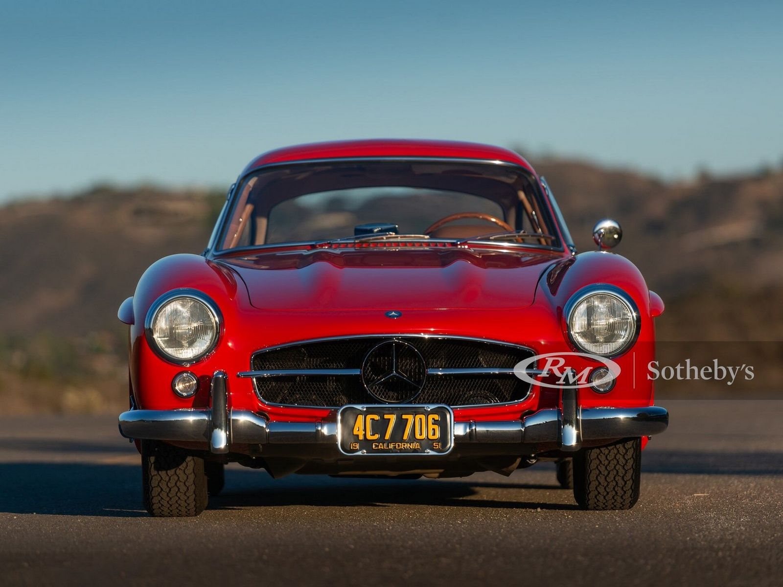 1955 - MERCEDES-BENZ 300 SL GULLWING FIRE ENGINE RED, foto 4