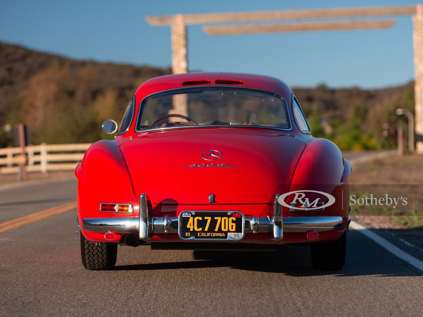1955 - MERCEDES-BENZ 300 SL GULLWING FIRE ENGINE RED, foto 5