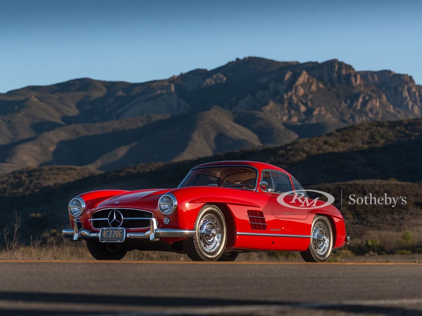 1955 - MERCEDES-BENZ 300 SL GULLWING FIRE ENGINE RED, foto 7