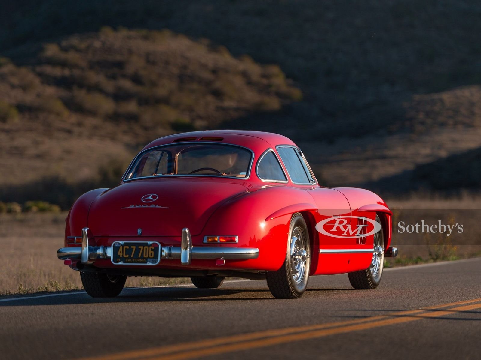 1955 - MERCEDES-BENZ 300 SL GULLWING FIRE ENGINE RED, foto 9