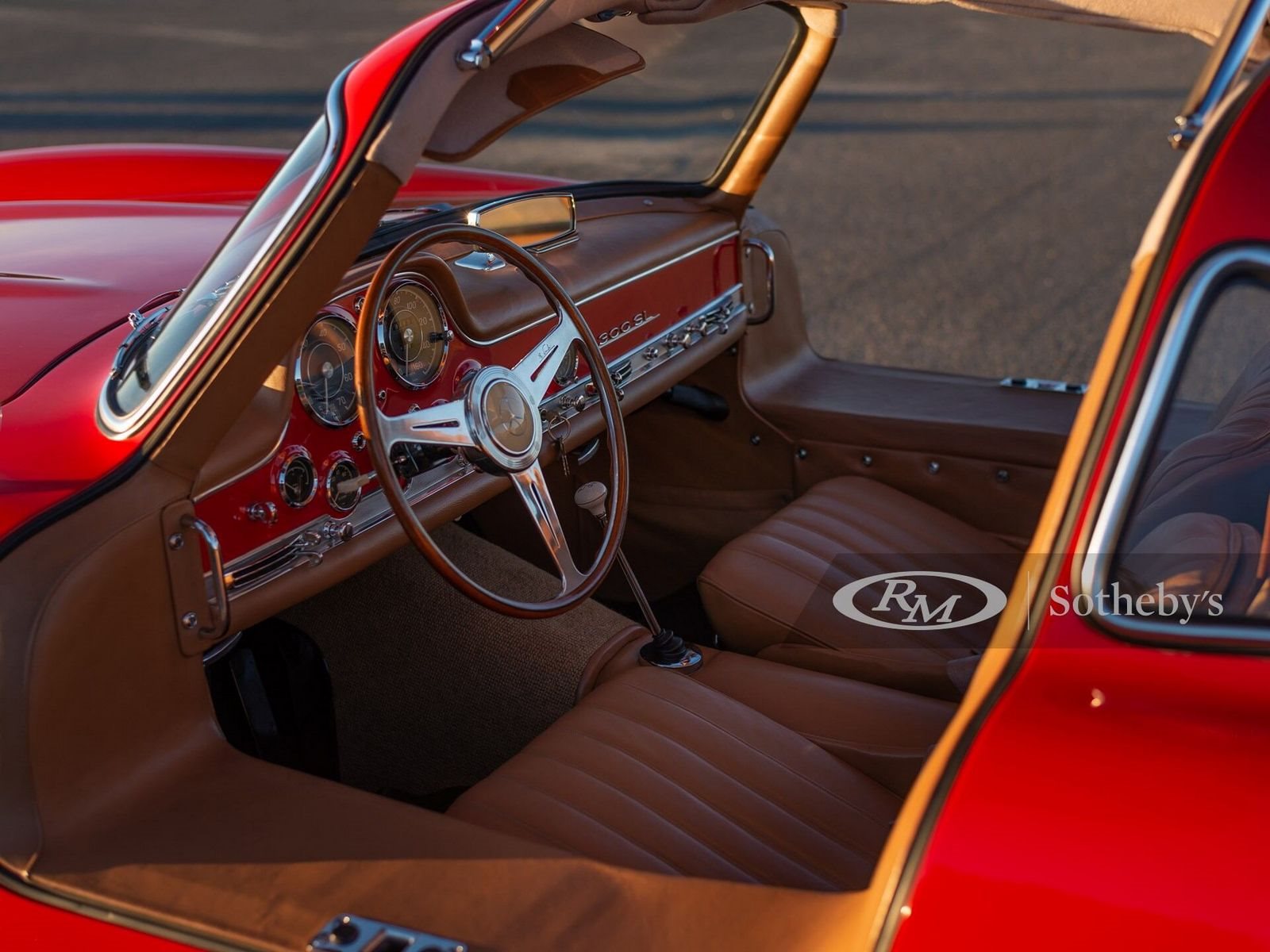 1955 - MERCEDES-BENZ 300 SL GULLWING FIRE ENGINE RED, foto 10