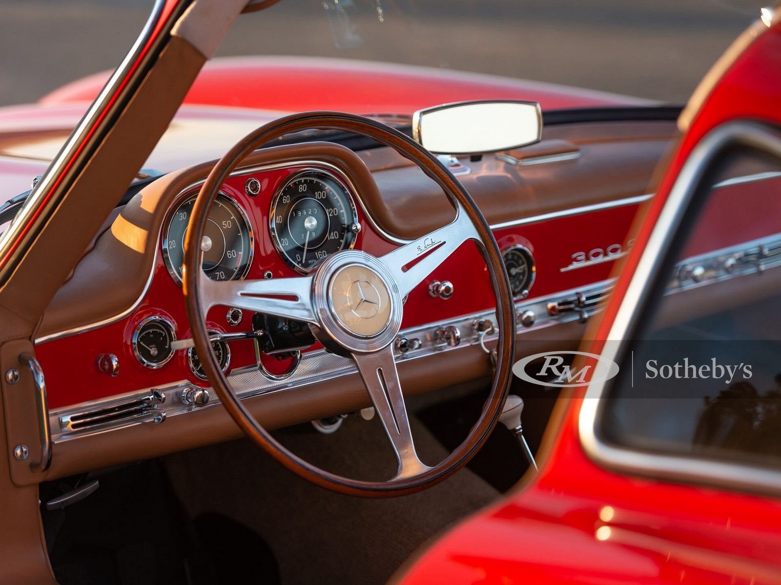 1955 - MERCEDES-BENZ 300 SL GULLWING FIRE ENGINE RED, foto 12