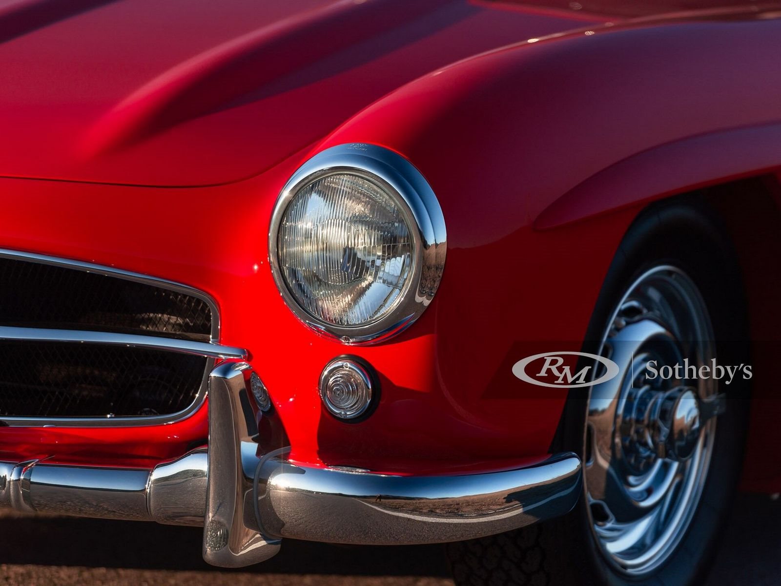 1955 - MERCEDES-BENZ 300 SL GULLWING FIRE ENGINE RED, foto 22