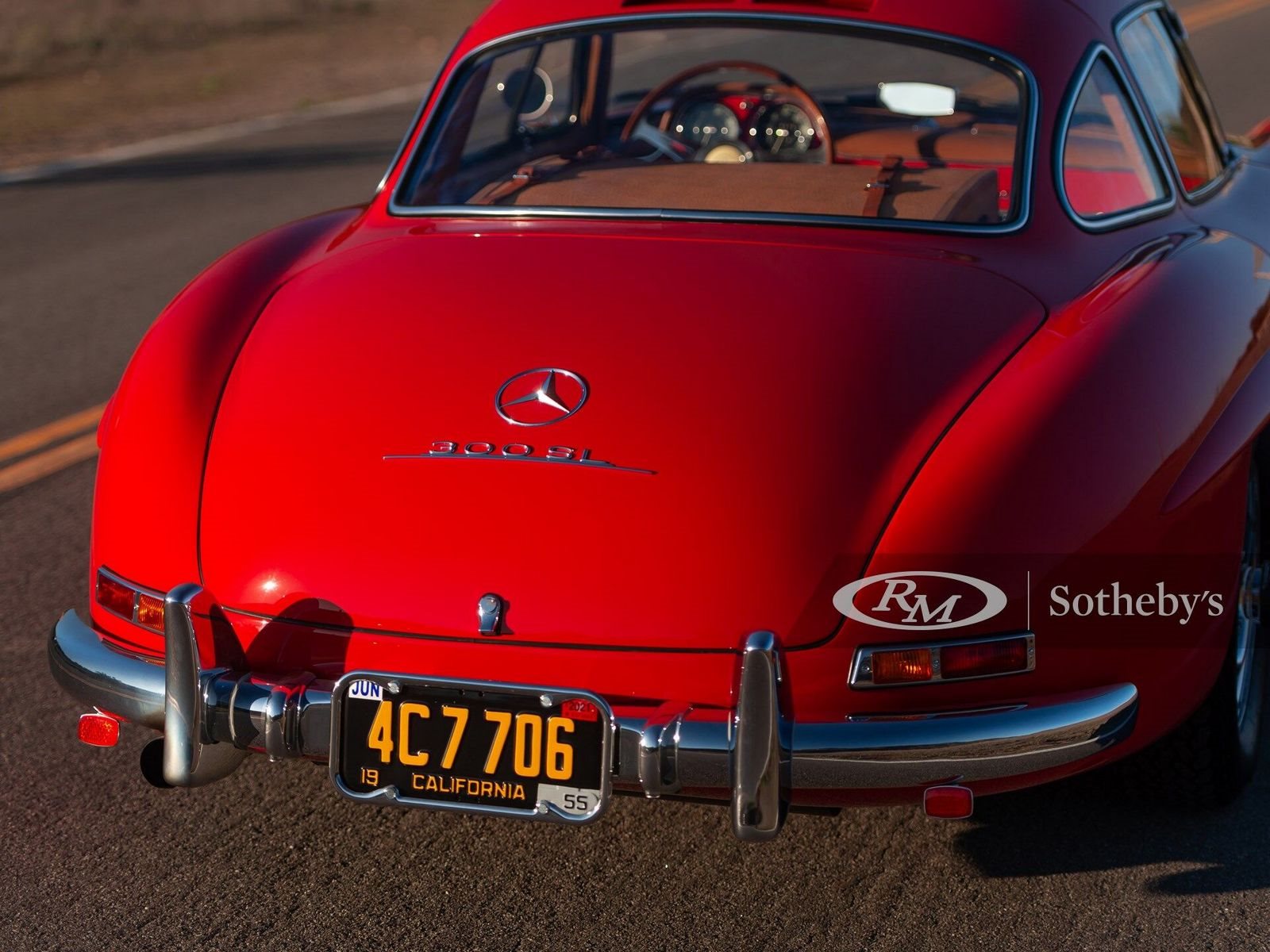 1955 - MERCEDES-BENZ 300 SL GULLWING FIRE ENGINE RED, foto 23