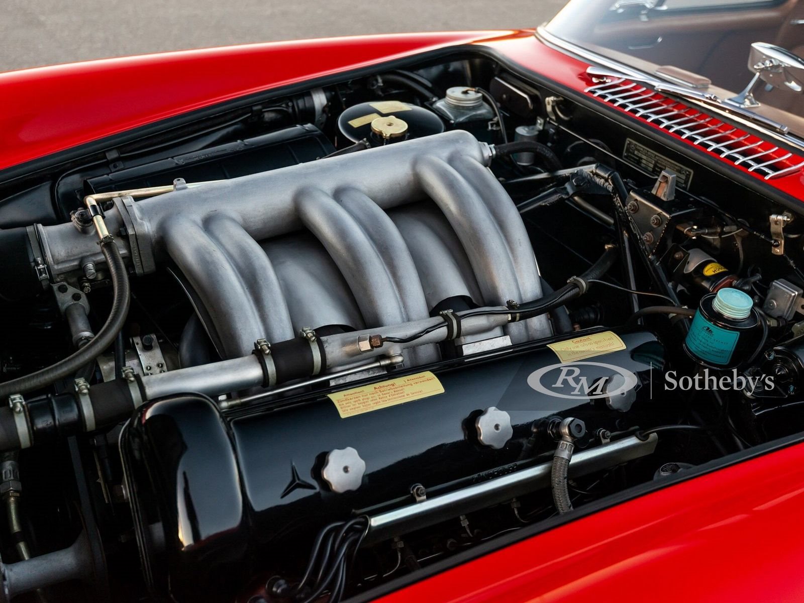 1955 - MERCEDES-BENZ 300 SL GULLWING FIRE ENGINE RED, foto 34
