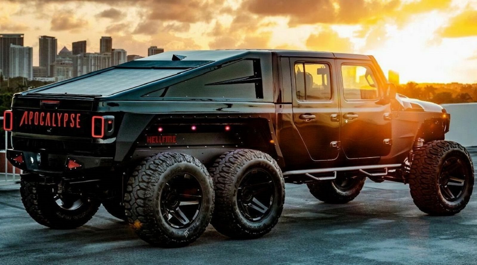 2022 - JEEP GLADIATOR HELLFIRE 6X6 BY APOCALYPSE, foto 3