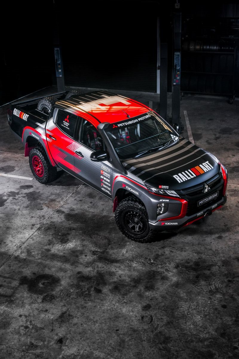 MITSUBISHI RALLIART TRITON L200 RALLY CAR, foto 8