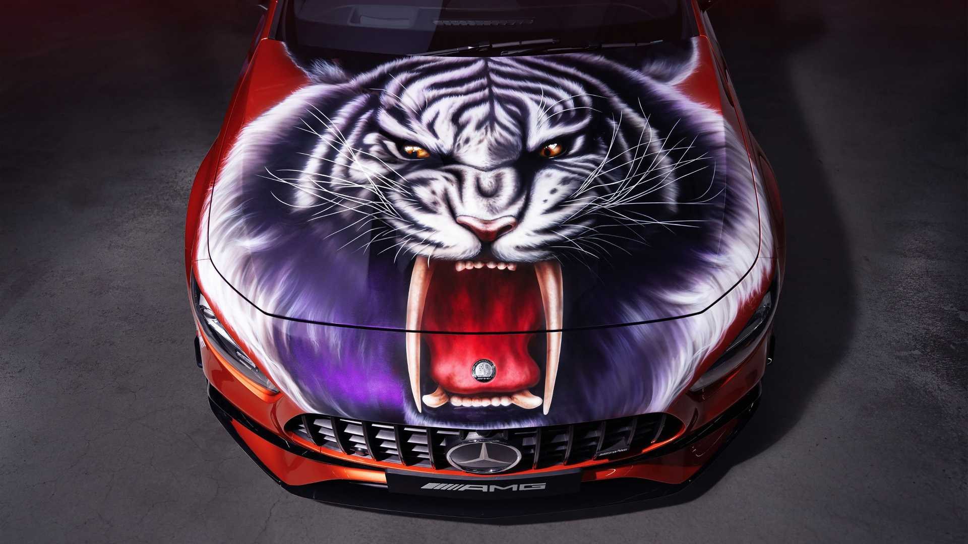 2022 - MERCEDES-AMG & PALACE SKATEBOARDS ART CARS, foto 4