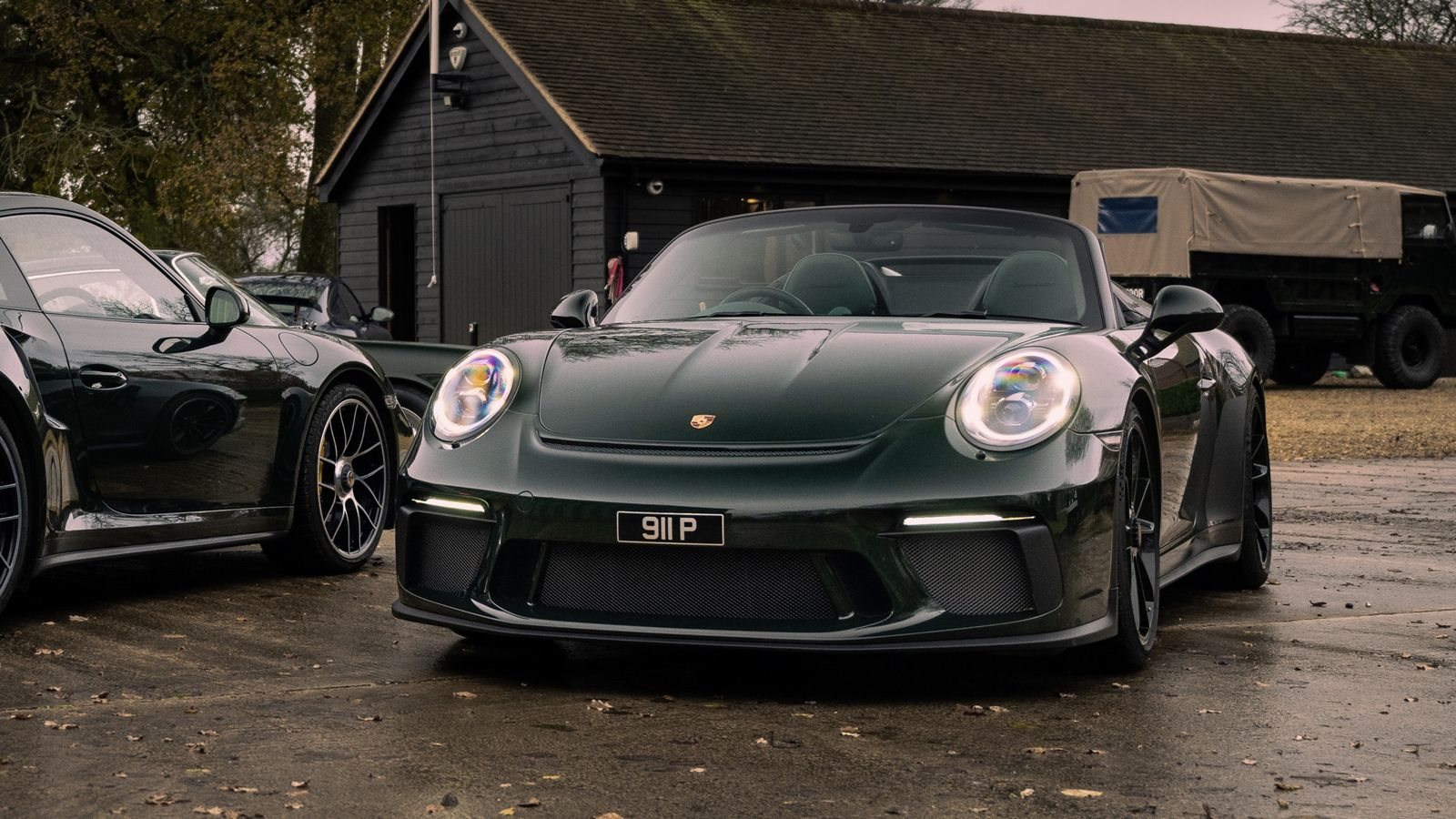 PORSCHE 911 SPEEDSTER BREWSTER GREEN, foto 2