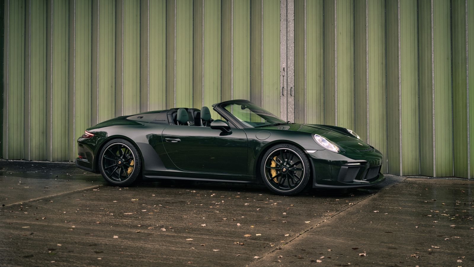 PORSCHE 911 SPEEDSTER BREWSTER GREEN, foto 3