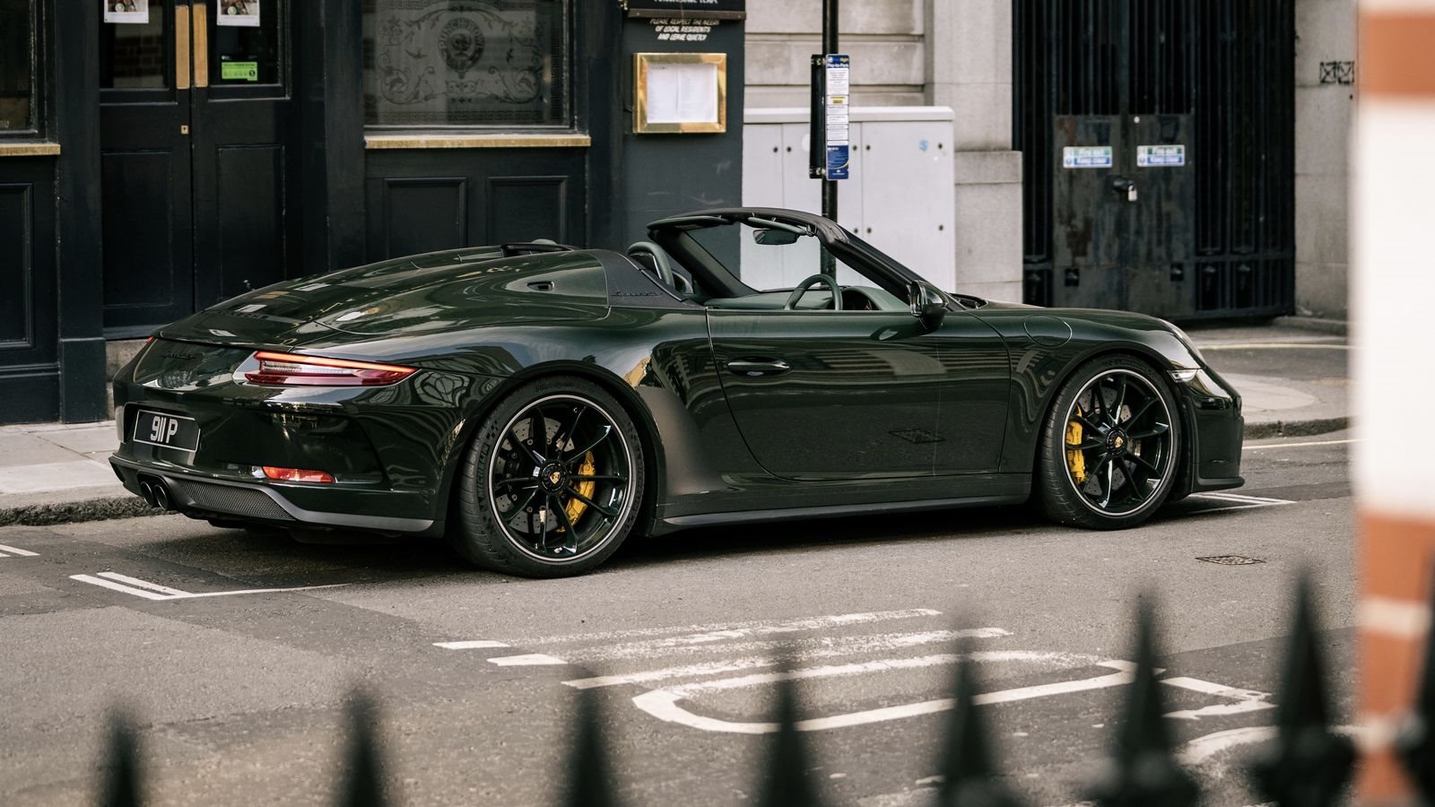 PORSCHE 911 SPEEDSTER BREWSTER GREEN, foto 4