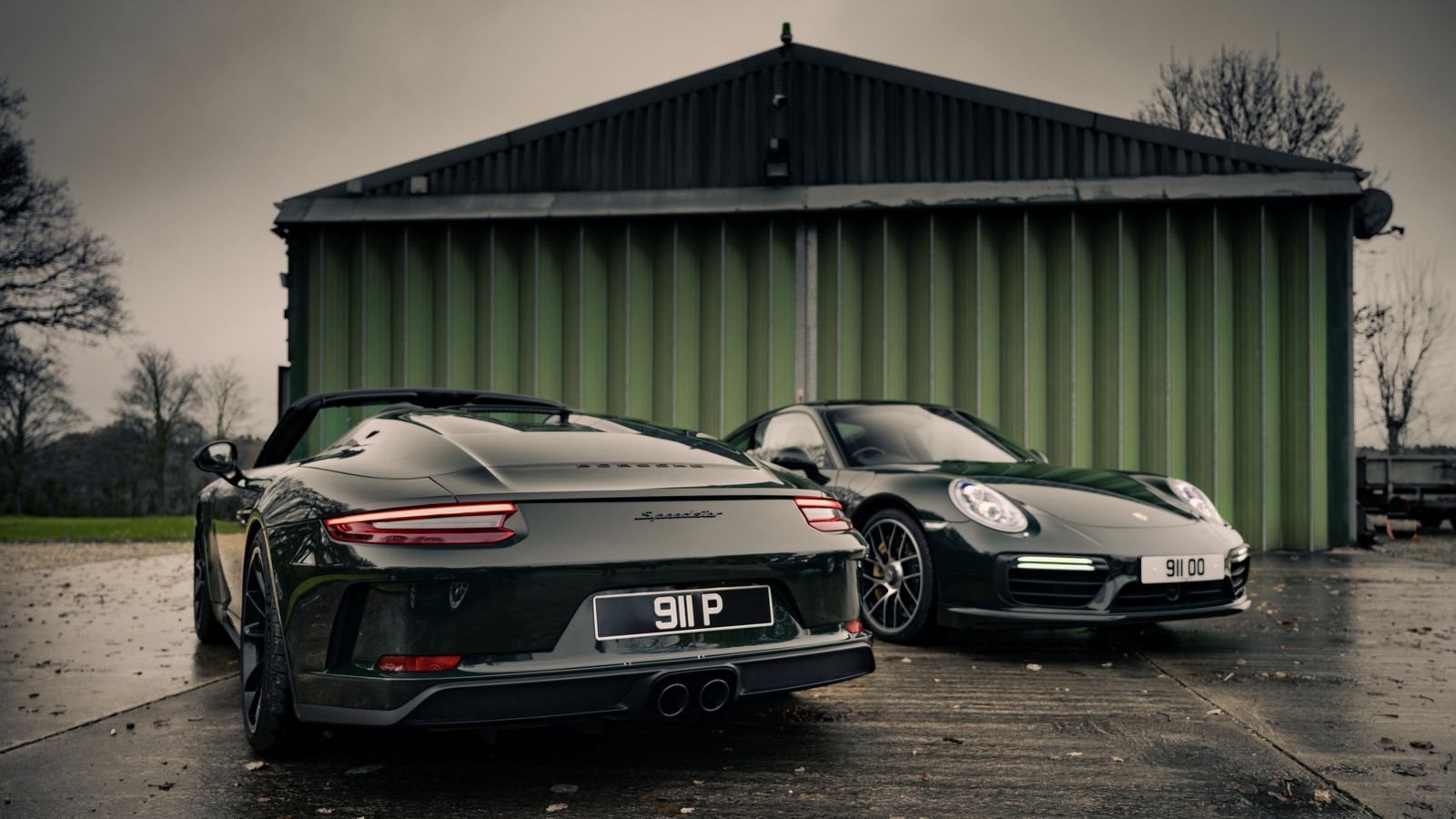 PORSCHE 911 SPEEDSTER BREWSTER GREEN, foto 6