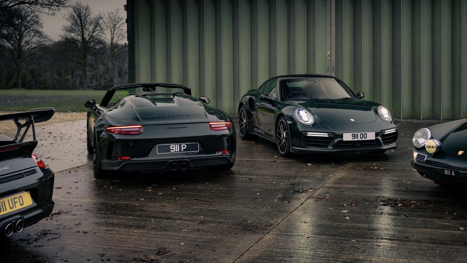 PORSCHE 911 SPEEDSTER BREWSTER GREEN, foto 7
